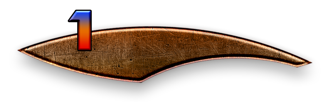 Abzeichen - Bronzescherbe 1